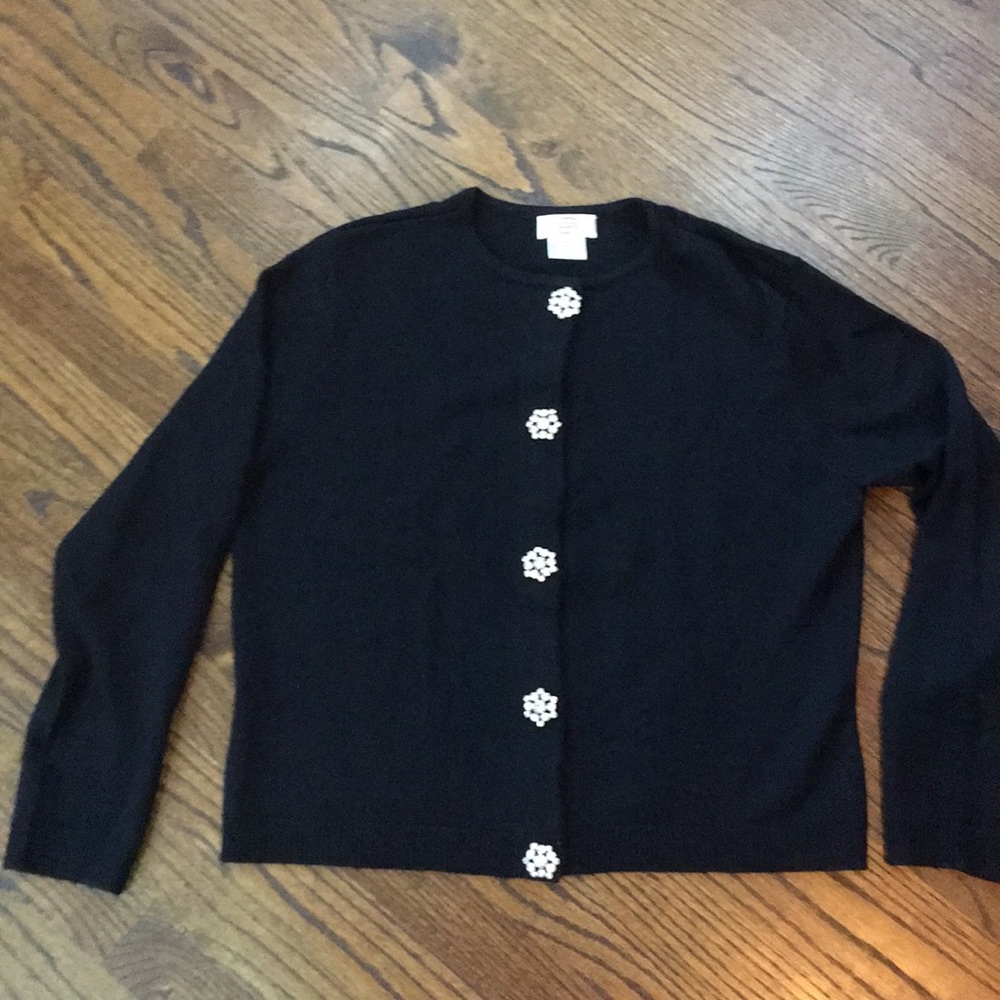 Talbots black sweater